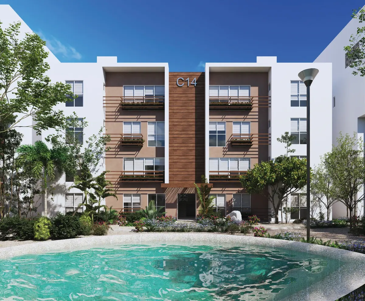 Departamento en venta en Corales, Playa del Carmen — foto 1 de 9