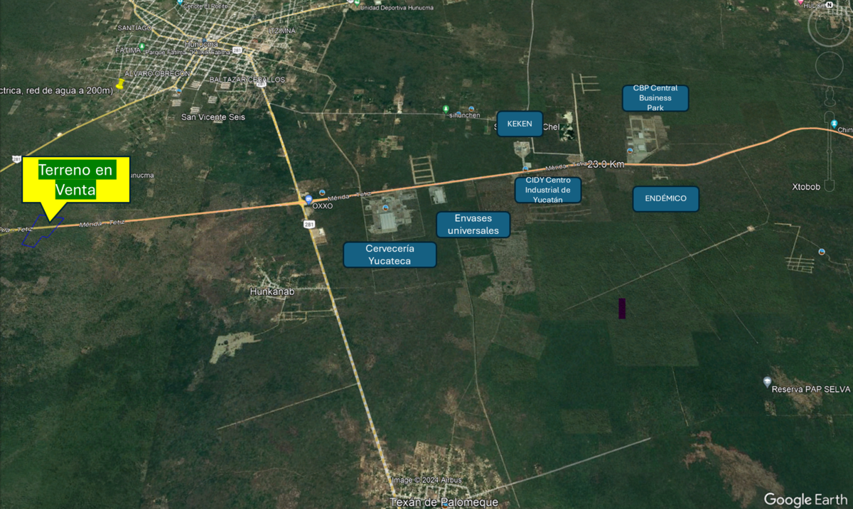 Terreno en venta en Tetiz, Mérida — foto 1 de 10