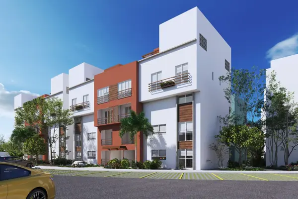 Departamento en Venta en Playa del Carmen Caracoral - Modelo Ceiba PB
