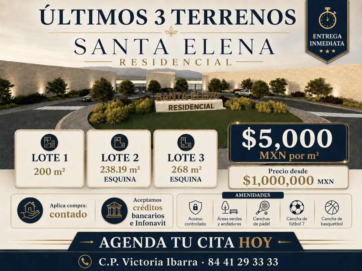 Terreno en venta en Santa Elena, Arteaga — foto 1 de 6