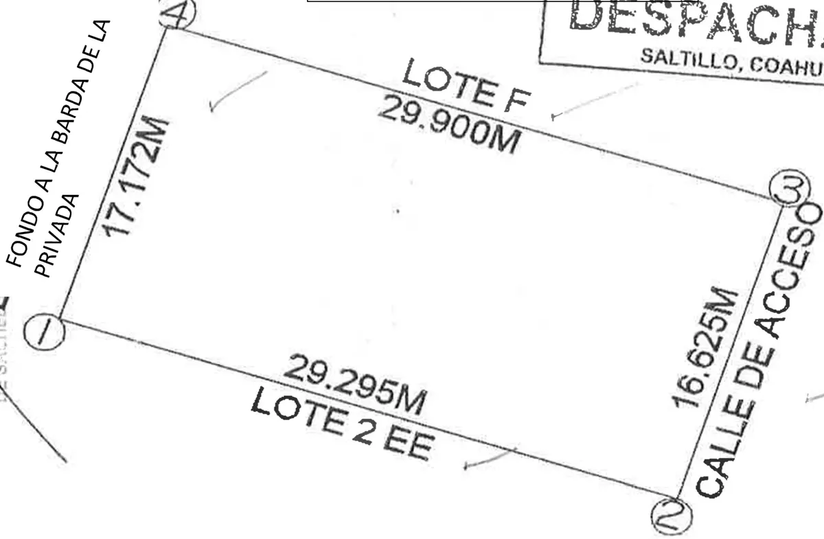 Terreno en venta en San Juan Bautista, Saltillo