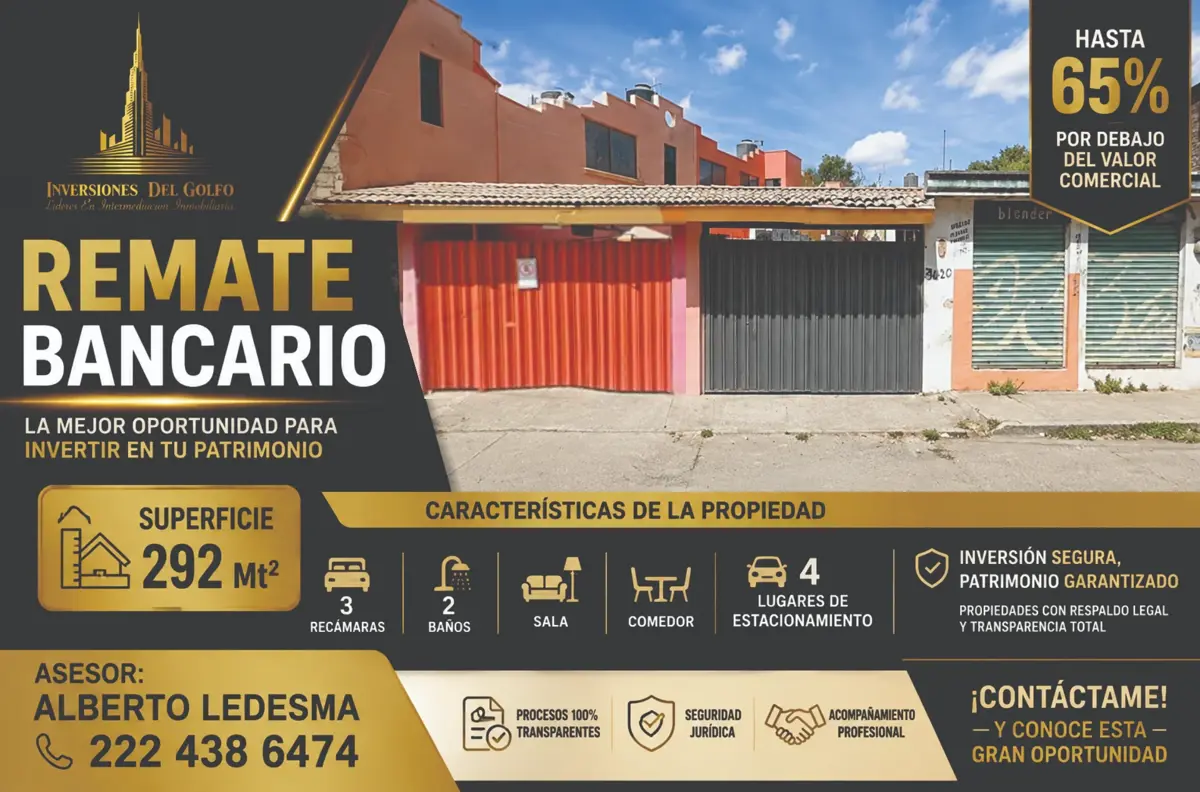 Casa en venta en Vista Hermosa, Puebla — foto 1 de 10