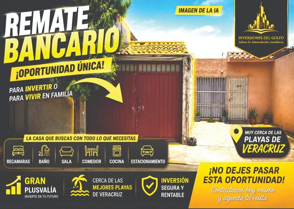 Casa en venta en Geovillas los Pinos, Veracruz — foto 1 de 12
