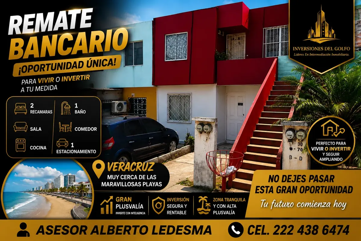 Departamento en venta en Oasis, Veracruz — foto 1 de 11