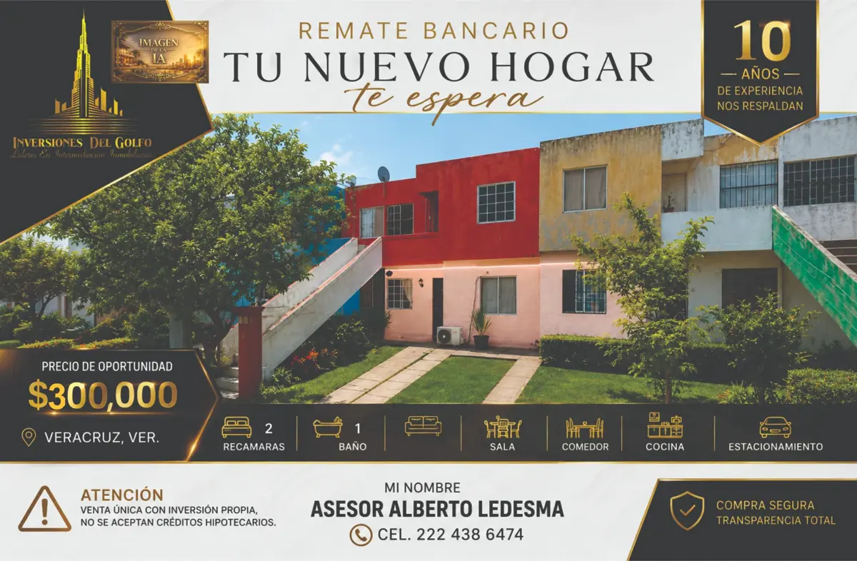 Departamento en venta en Oasis, Veracruz — foto 1 de 17