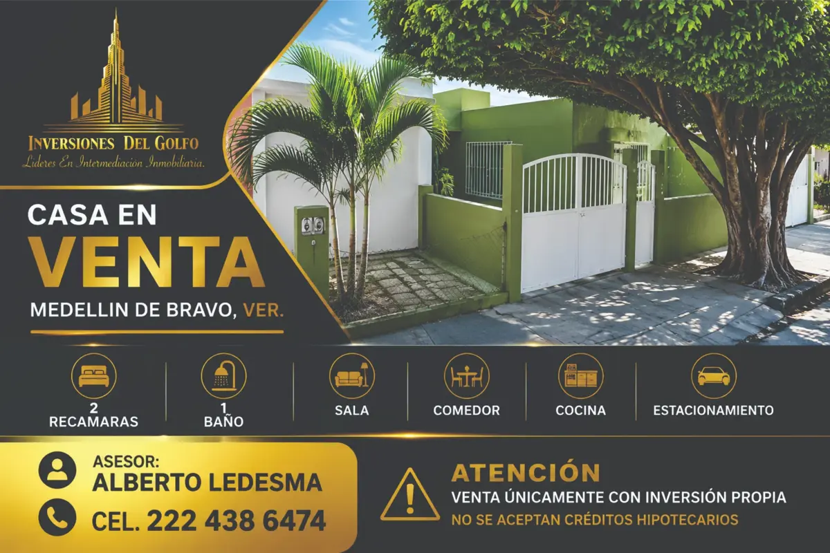 Casa en venta en Puente Moreno, Medellín de Bravo — foto 1 de 18
