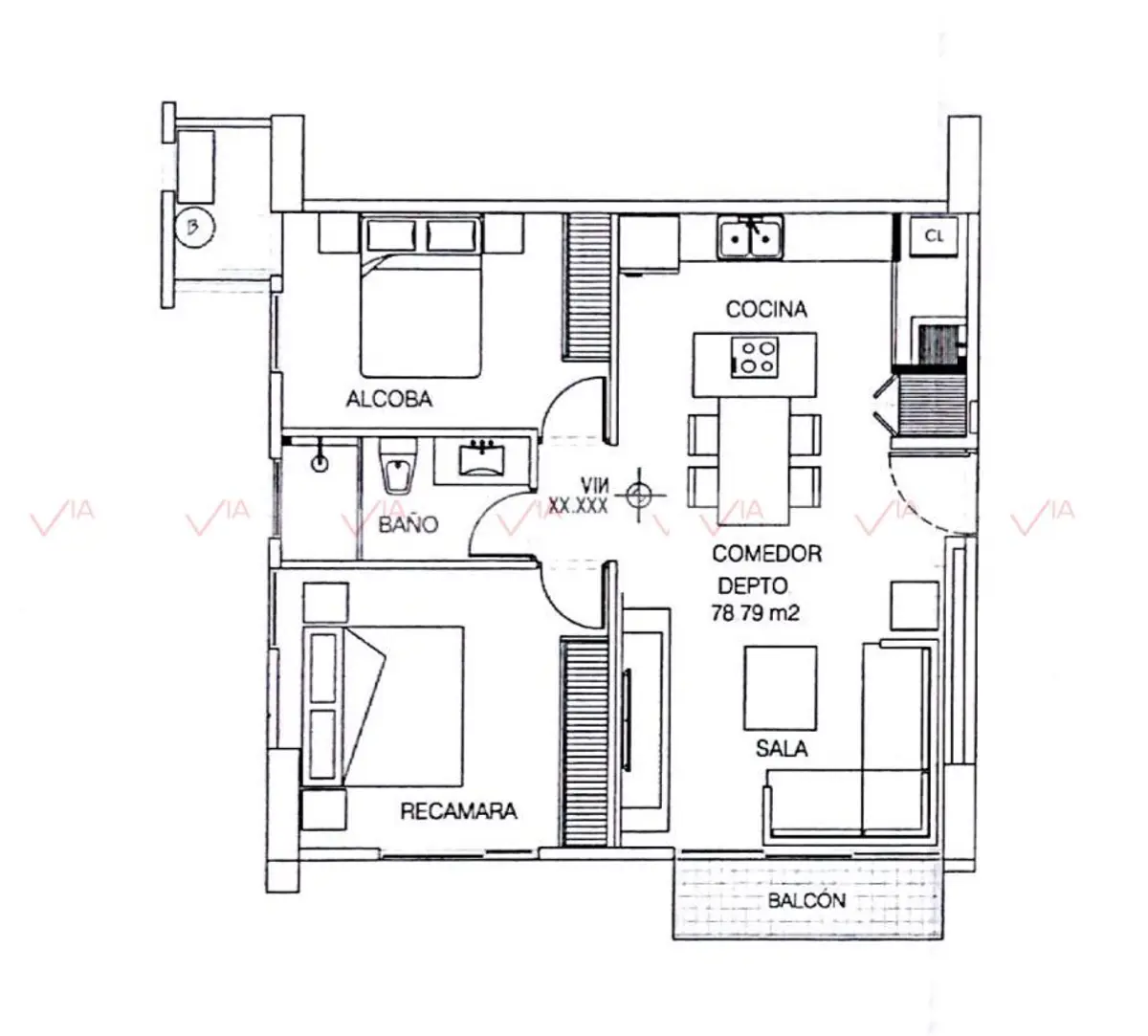 Departamento en renta en Residencial Dinastía, Monterrey — foto 1 de 12