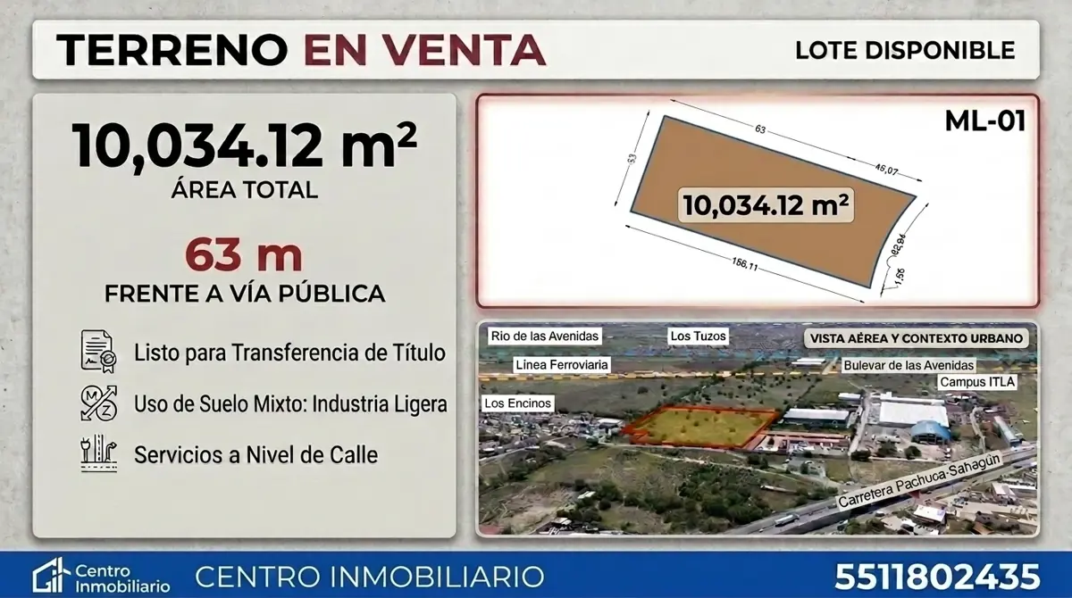 Terreno en venta en La Noria, Mineral de la Reforma — foto 1 de 6