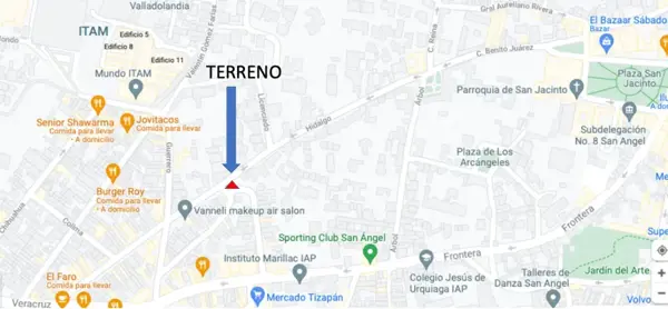 Terreno en venta en San Angel, Álvaro Obregón — foto 3 de 12