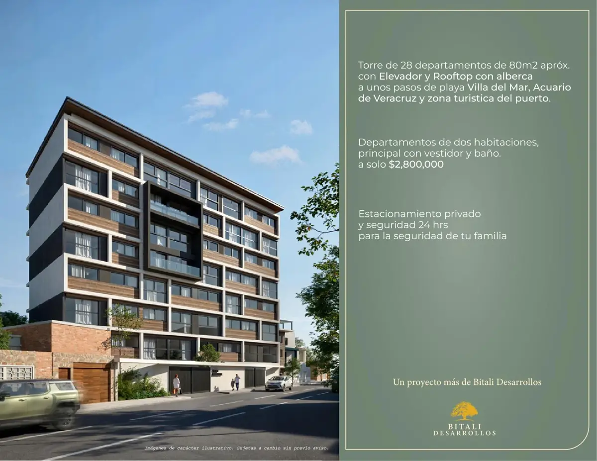 Departamento en venta en Ricardo Flores Magón, Veracruz — foto 1 de 13