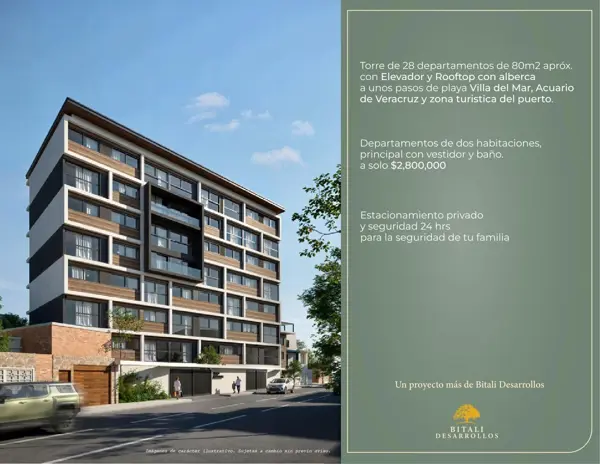 Departamento en Venta en Veracruz, Ricardo Flores Magón con Cocina Integral