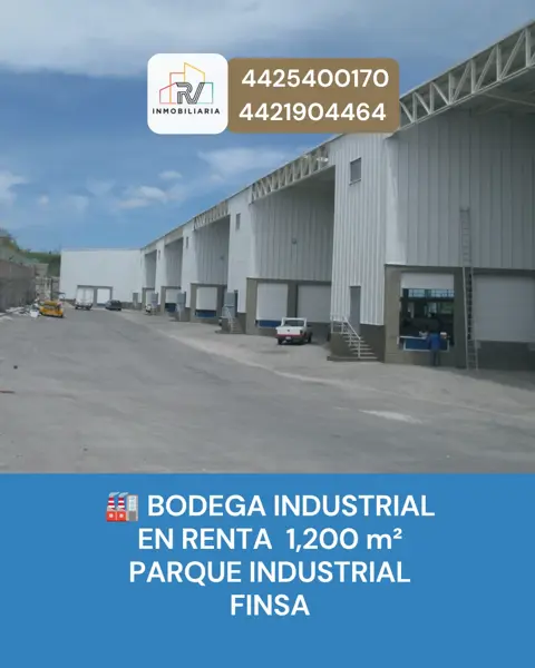RV RENTA BODEGA 1200MT, FINSA, EL MARQUÉS