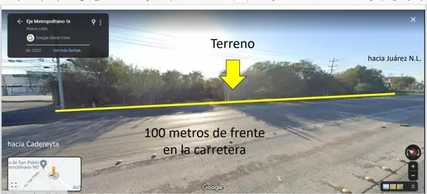 Terreno en venta en Sin colonia, Cadereyta Jiménez — foto 2 de 5