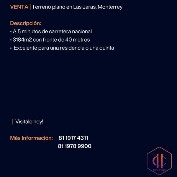 Terreno en venta en Las Jaras, Monterrey — foto 3 de 4