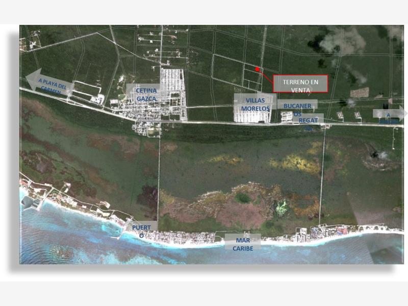 Terreno en venta en Puerto Morelos, Puerto Morelos