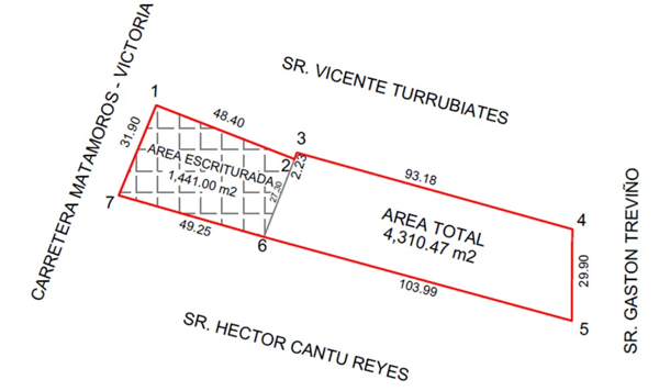 Terreno en venta en Luz del Paraiso, Matamoros — foto 2 de 2