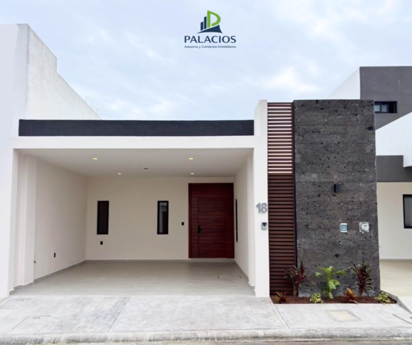 Casa de 1 planta // 2 recámaras // Lomas de la Rioja