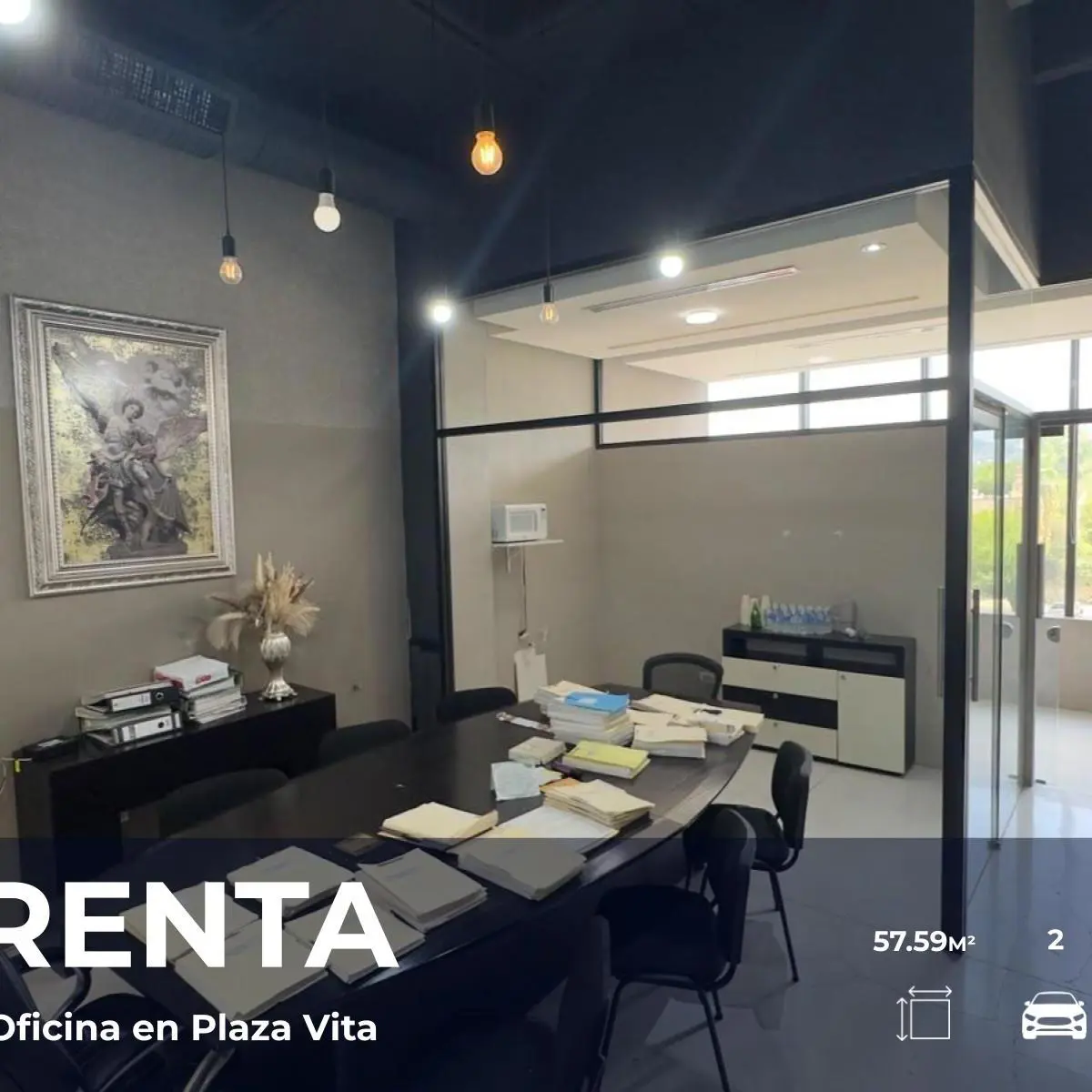 Oficina en renta en Renta Oficina Plaza Vita 3er Nivel 57.59 m², San Pedro Garza García — foto 1 de 10