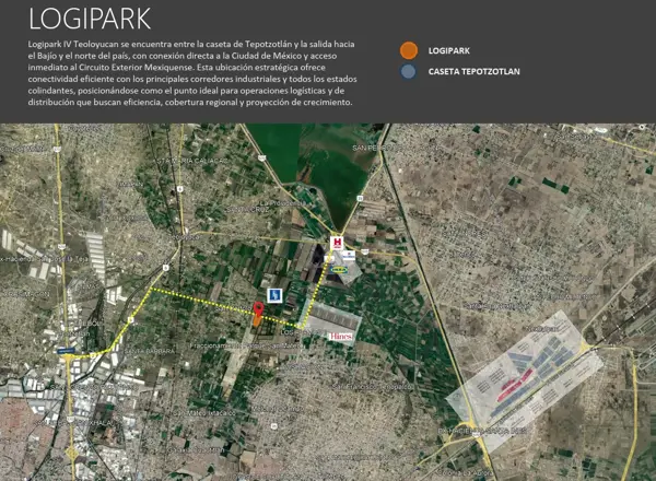 se renta nave industrial en Teoloyucan entre Melchor Ocampo y la Venecia