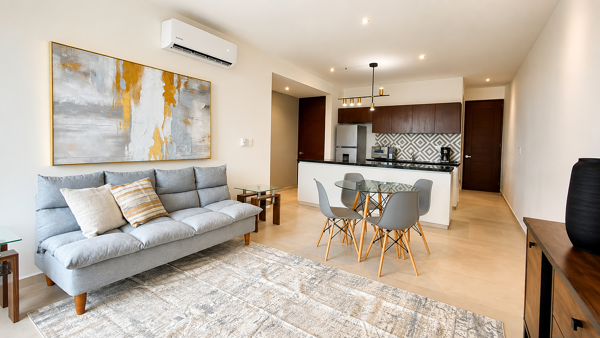| Penthouse amueblado en renta de 2 Recámaras |