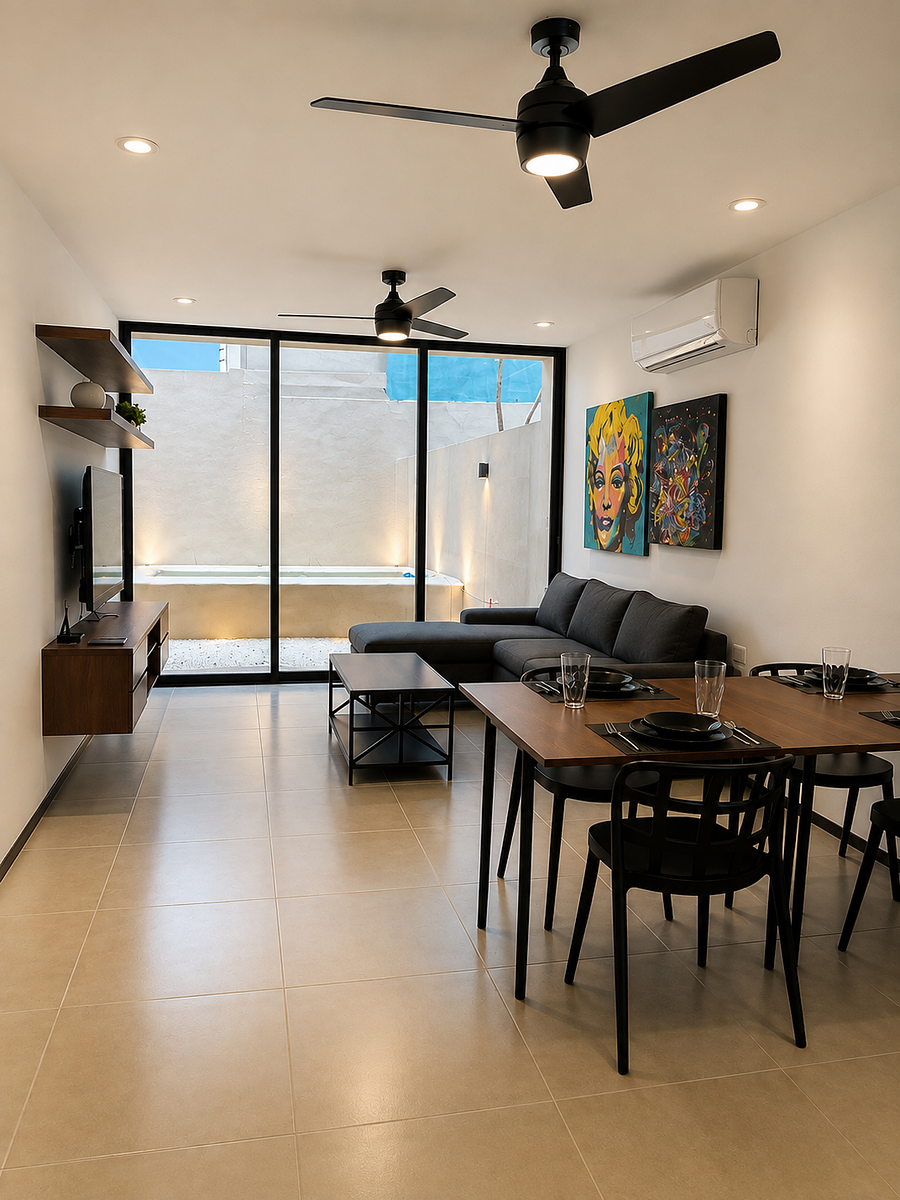 Departamento en renta en Temozon Norte, Mérida — foto 1 de 18