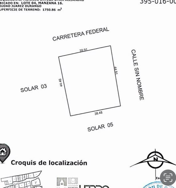 Terreno en venta en Ciudad Juárez, Lerdo — foto 2 de 2