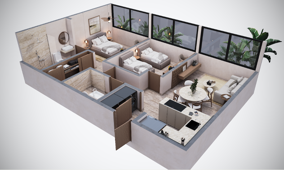 Departamento en venta en Dzitya, Mérida — foto 1 de 14