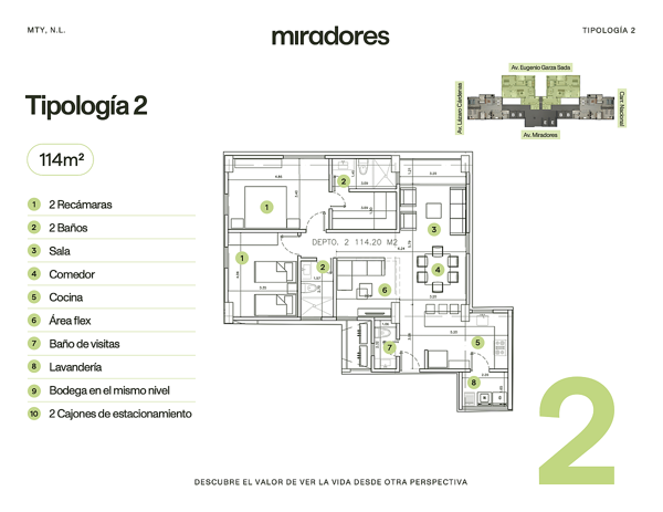 Departamento en venta en Satélite Miradores 1er Sector, Monterrey — foto 2 de 10