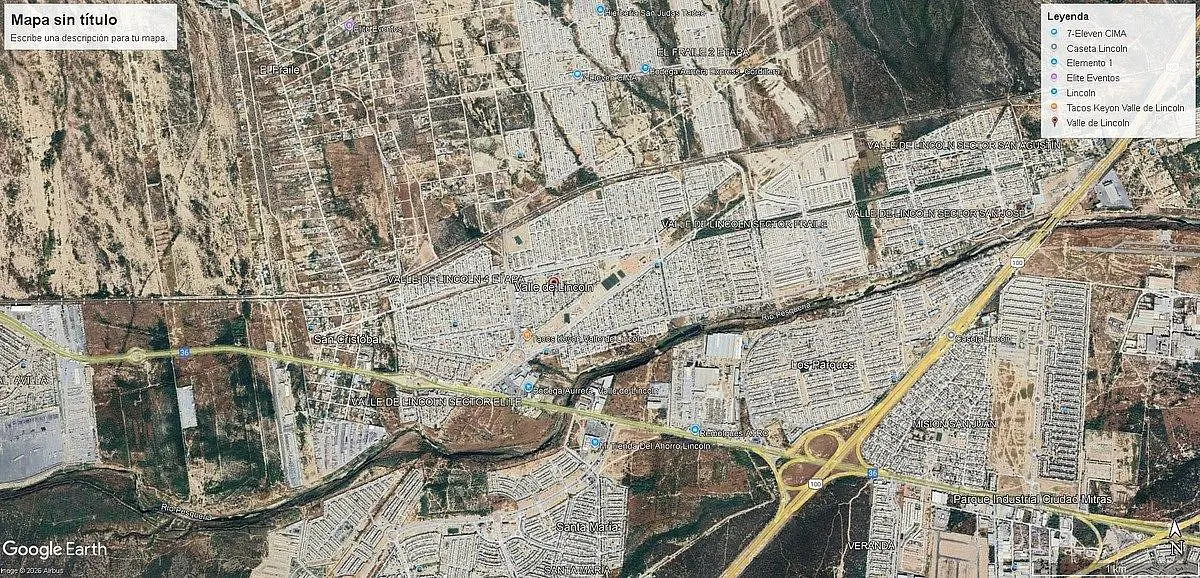 Terreno en venta en Valle de Lincoln, García — foto 1 de 2