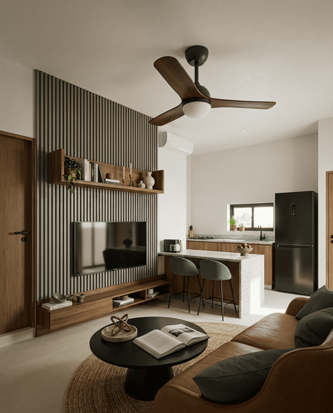 Departamento equipado en AV. CORREA RACHÓ