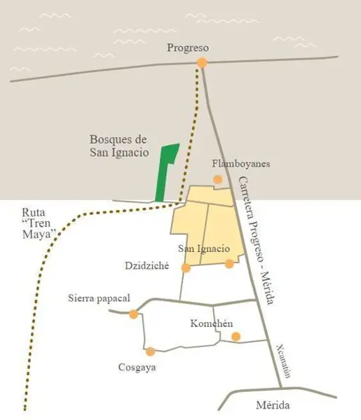 Terreno en venta en San Ignacio, Progreso — foto 3 de 3