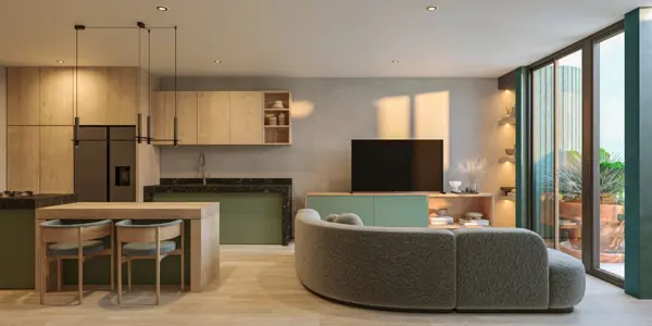Departamento en venta en Temozon Norte, Mérida — foto 2 de 10