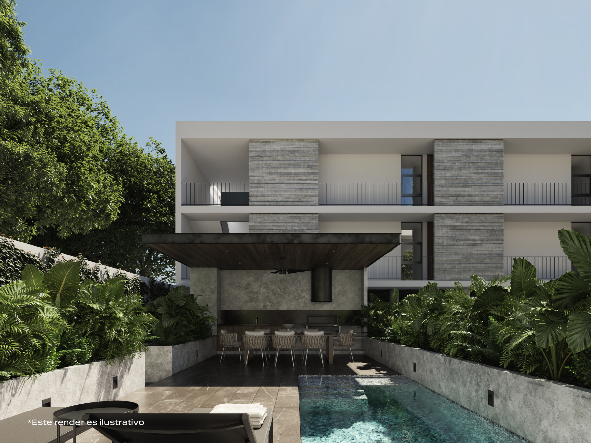 Departamento en venta en Temozon Norte, Mérida — foto 1 de 11