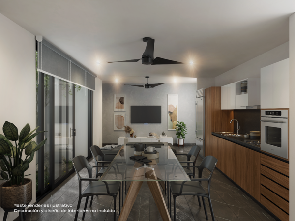 Departamento en venta en Temozon Norte, Mérida — foto 3 de 11