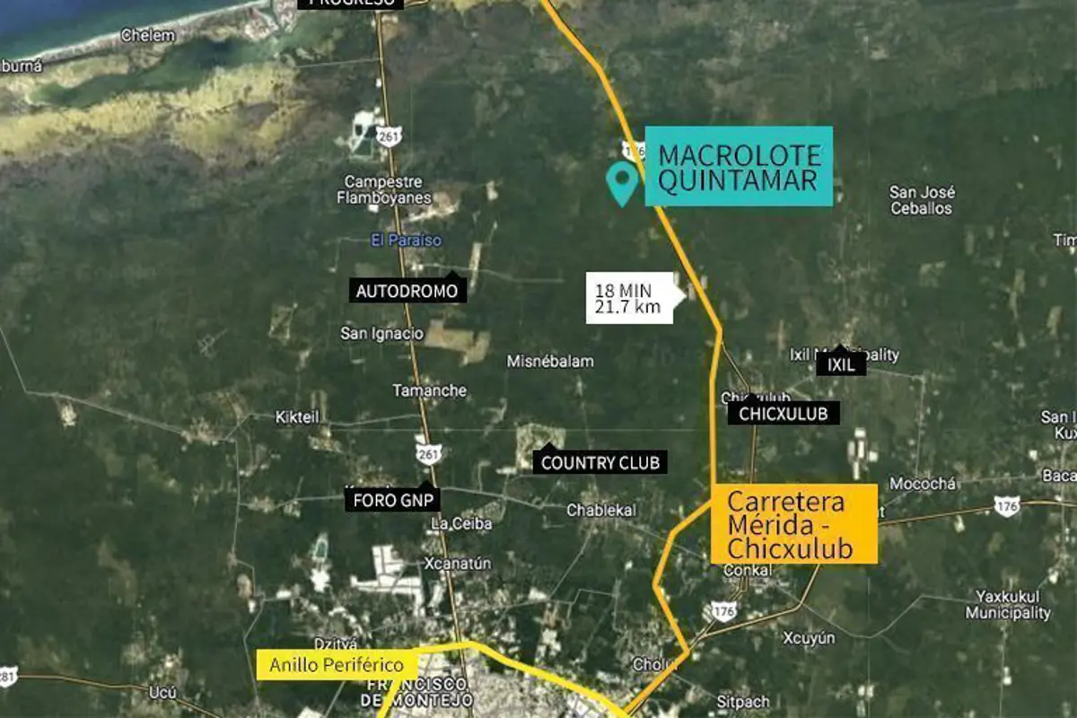 Terreno en venta en Chicxulub, Chicxulub Pueblo — foto 1 de 4