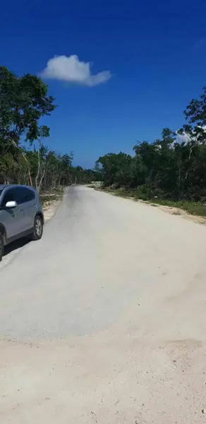 Terreno en venta de 1 ha en Tulum.