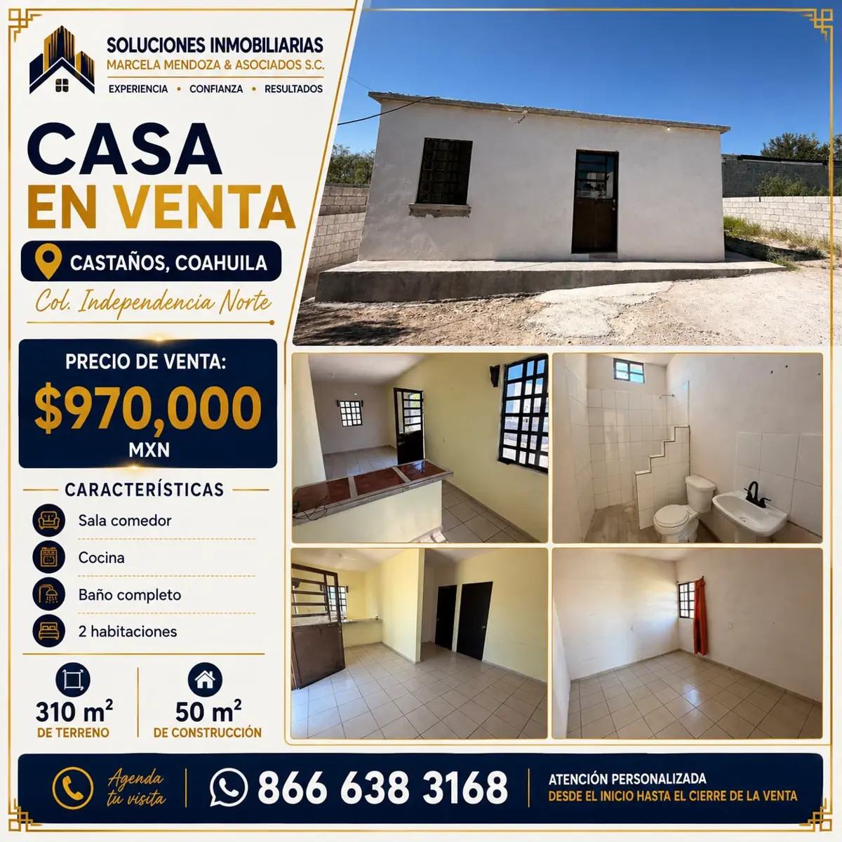 Casa en venta en Independencia, Castaños — foto 1 de 8