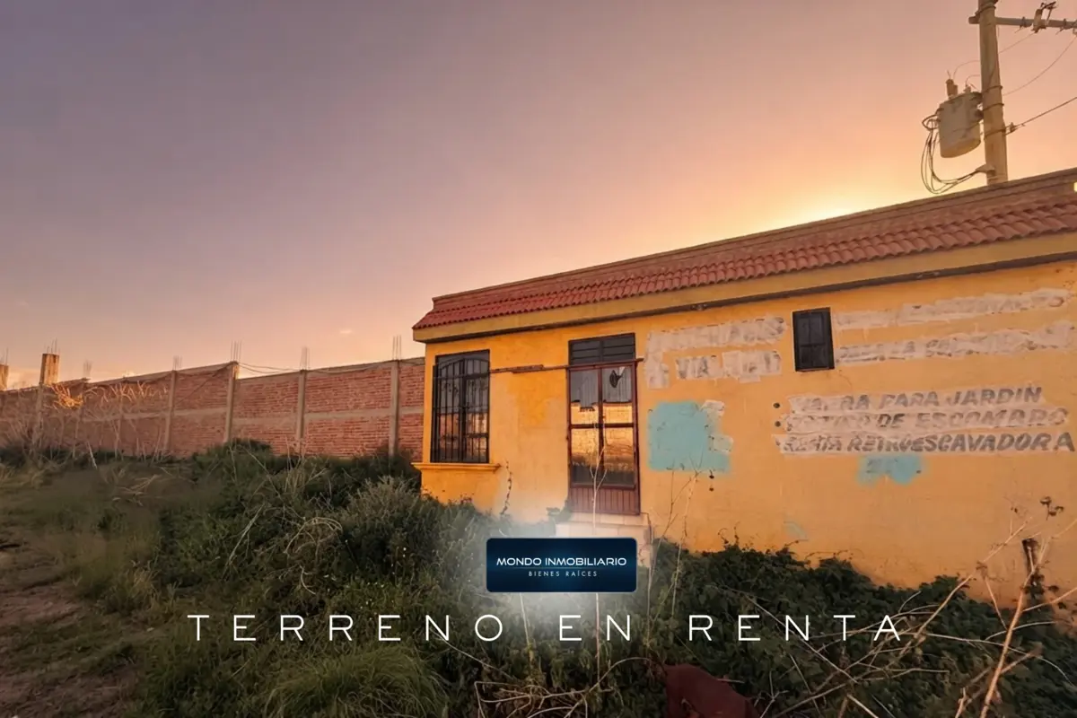 Vista 5 de RENTA TERRENO COMERCIAL VIALIDAD ARROYO DE LA PLATA