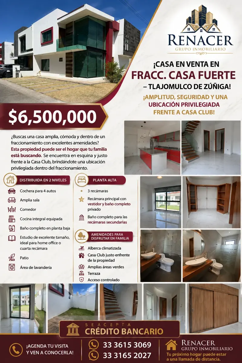 Casa en venta en El Alcázar (Casa Fuerte), Tlajomulco de Zúñiga — foto 1 de 26