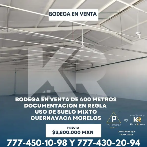 Bodega en venta en La Carolina, Cuernavaca — foto 2 de 15
