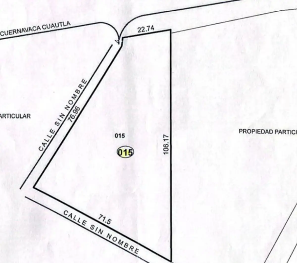 Terreno en venta en Caudillo del Sur, Yautepec — foto 1 de 7
