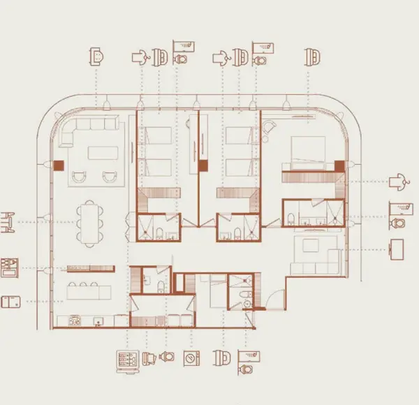 Departamento en Venta en Zona Valle Oriente, San Pedro Garza García, Nuevo León 2