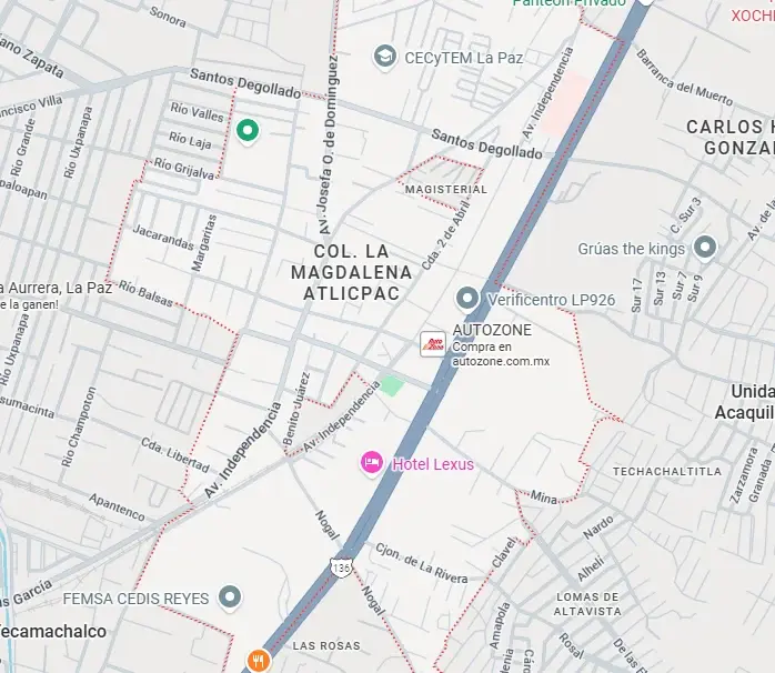 Casa en venta en La Magdalena Atlicpac, La Paz