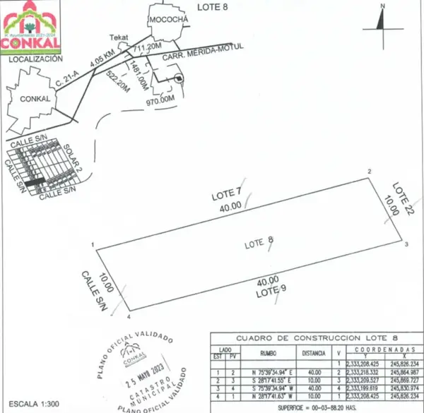 Terreno en venta en Conkal, Conkal — foto 2 de 19