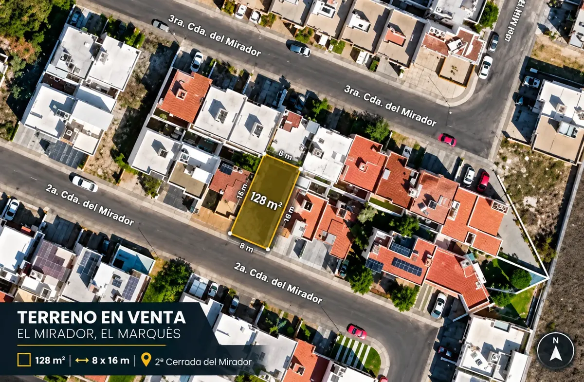 Terreno en venta en El Mirador, El Marqués — foto 1 de 7