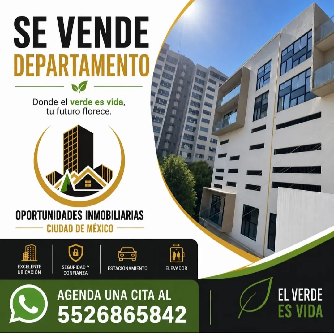 Departamento en venta en Lomas del Chamizal, Cuajimalpa de Morelos
