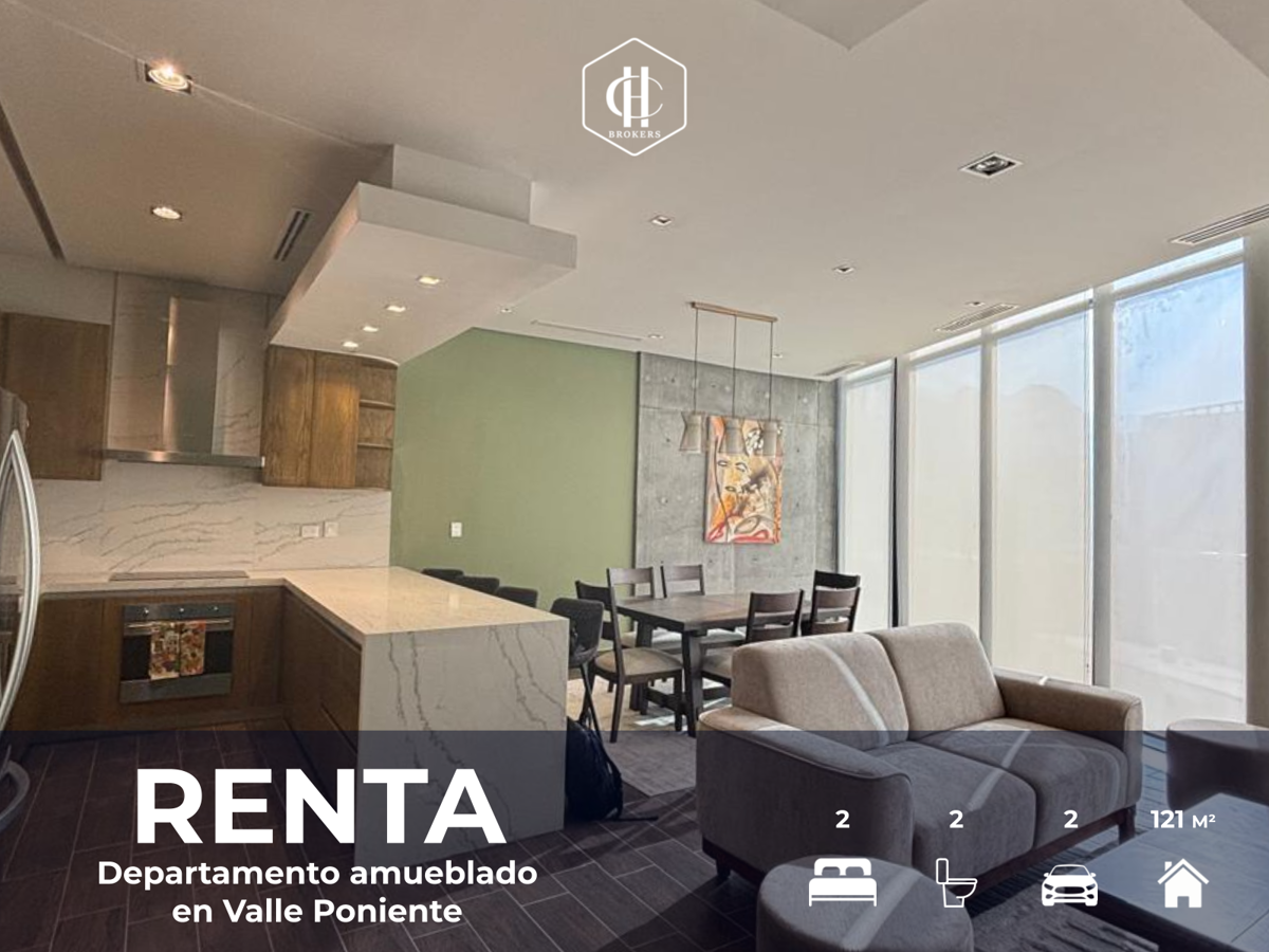 Departamento en renta en El Aguacatal, Santa Catarina — foto 1 de 20
