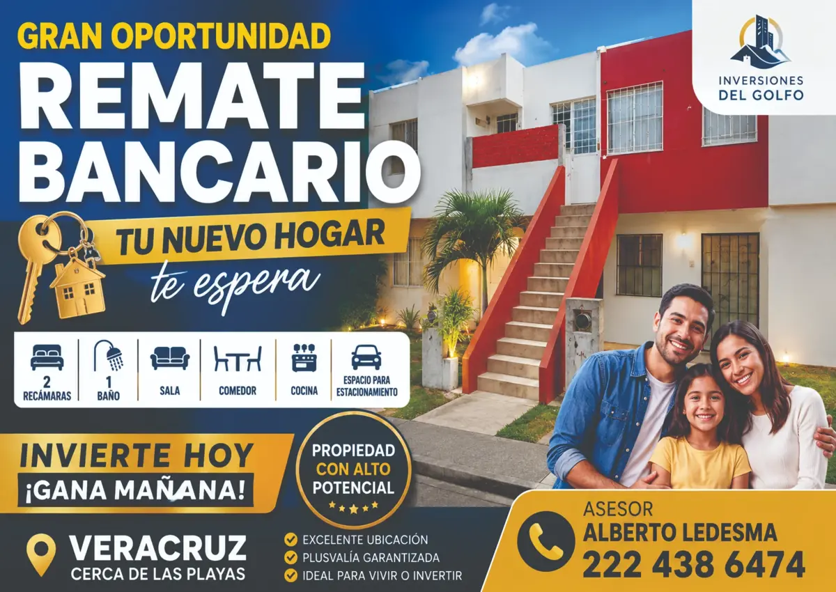 Departamento en venta en Oasis, Veracruz — foto 1 de 12