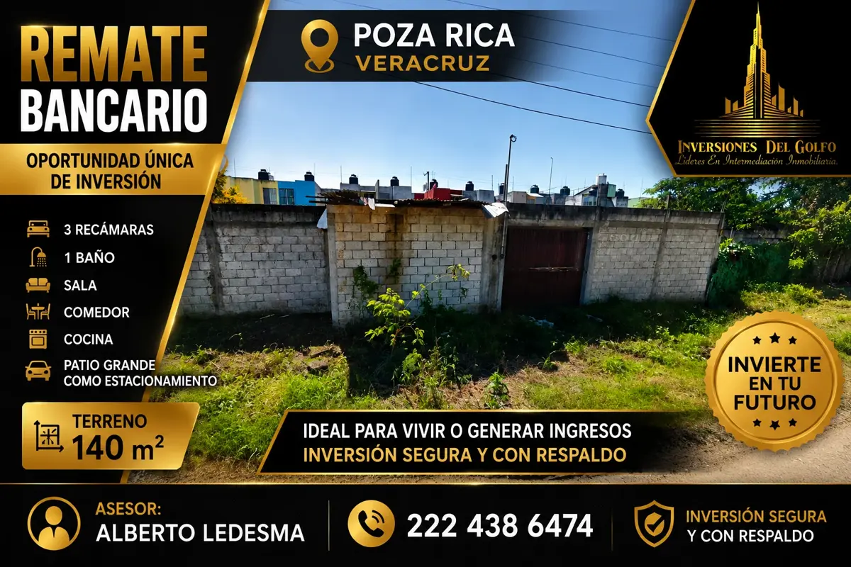 Casa en venta en Las Huastecas, Poza Rica de Hidalgo — foto 1 de 11