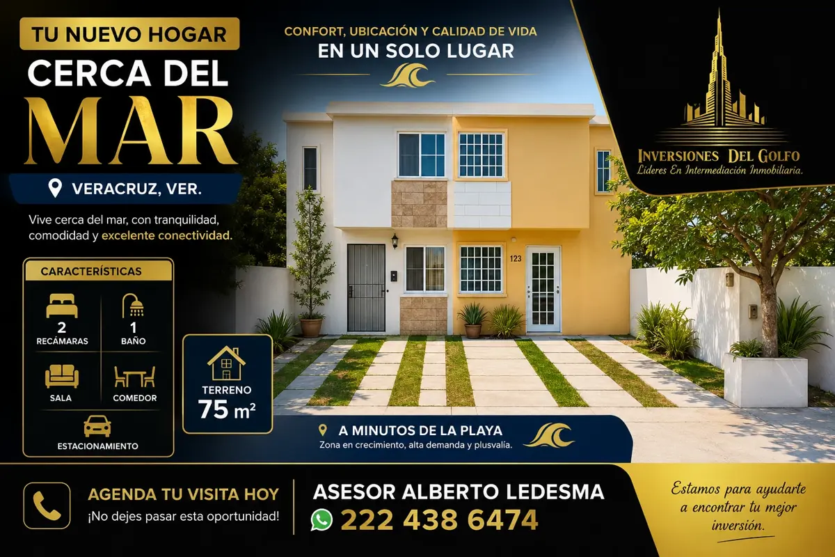 Casa en venta en Residencial las Olas, Cosoleacaque — foto 1 de 11
